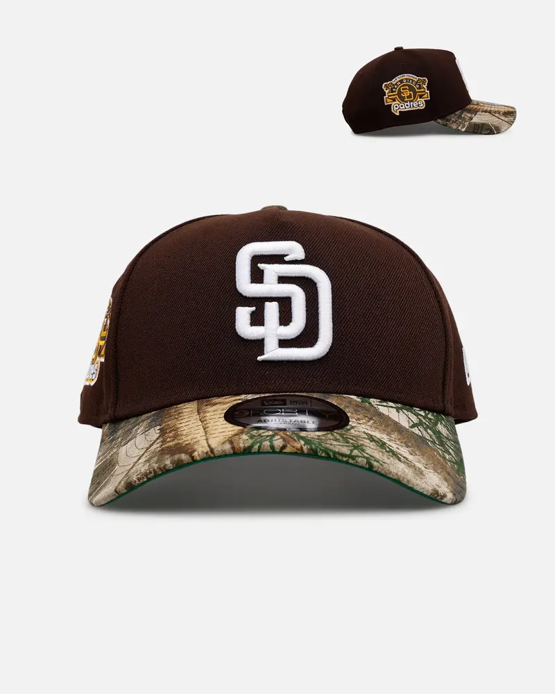 New Era San Diego Padres 'Realtree Visor' 9Forty A-Frame Snapback Official Team Color 1