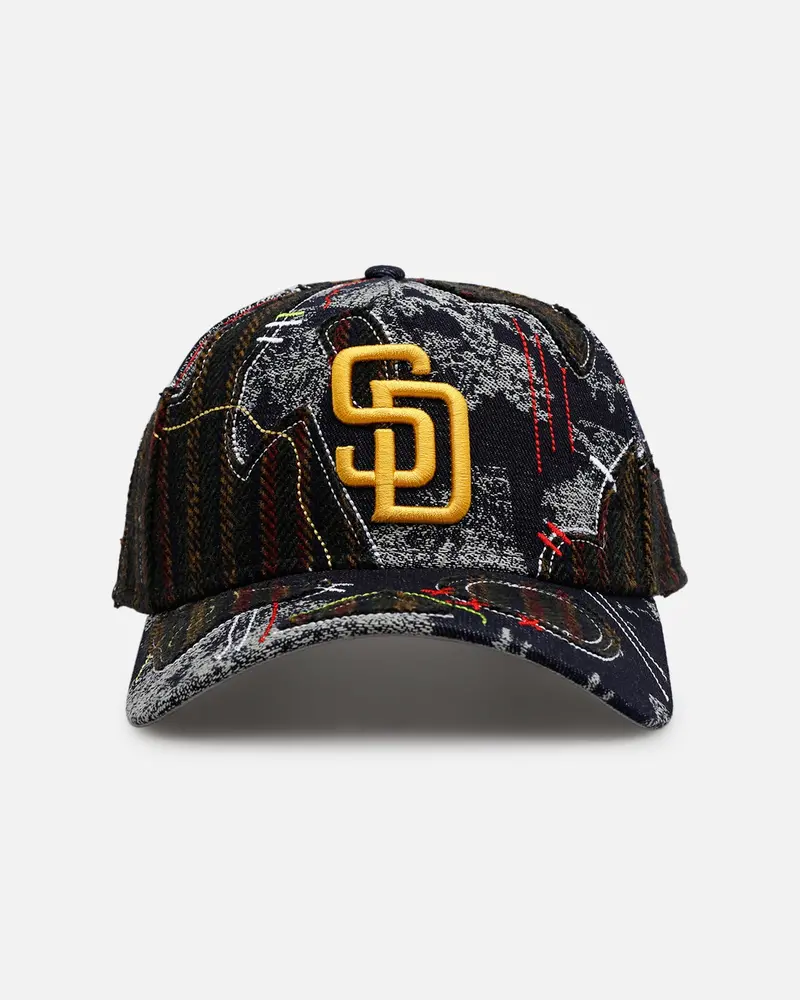 New Era San Diego Padres 'Running Stitch' 9Forty A-Frame Snapback Multi 1