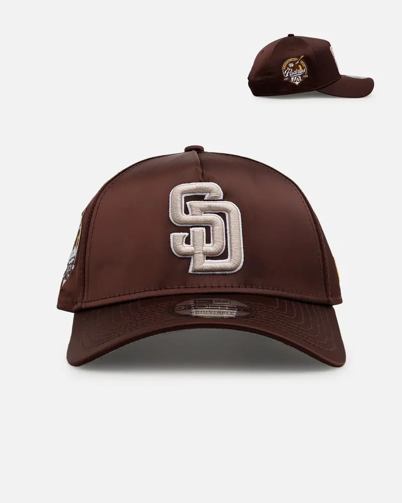 New Era San Diego Padres 'Team Color Satin' 9Forty A-Frame Snapback Official Team Color 1