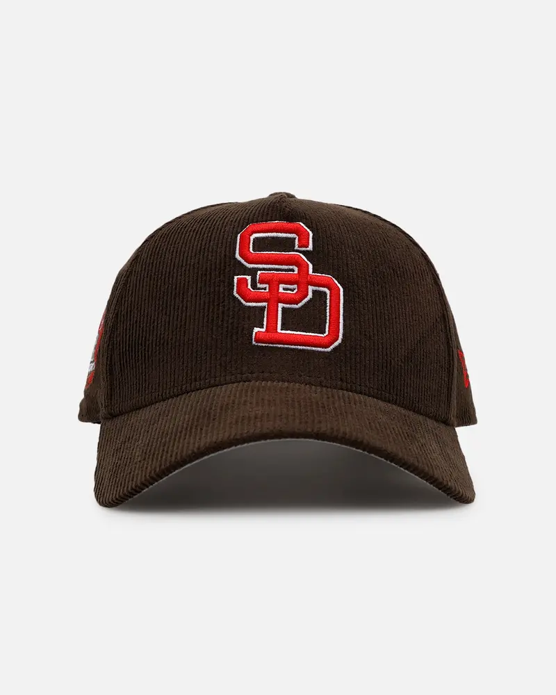 New Era San Diego Padres 'Walnut Cord' 9Forty A-Frame Corduroy Snapback Walnut 1