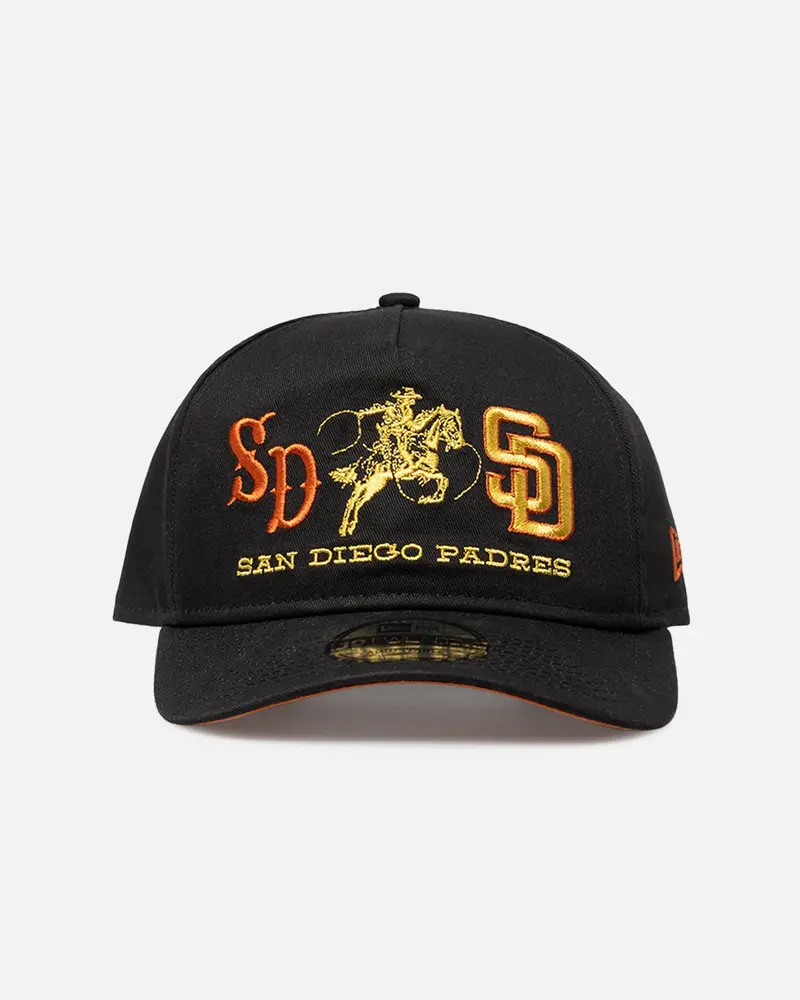 New Era San Diego Padres 'Western Rodeo' 19Twenty Snapback Black/Gold 1