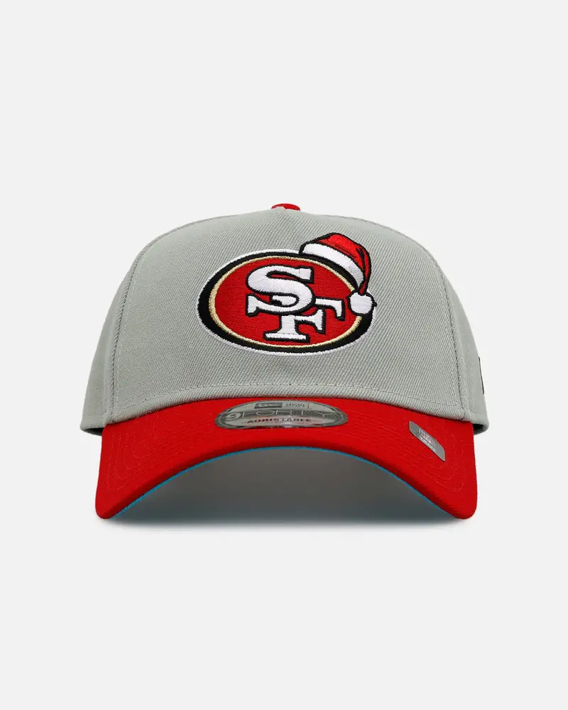 New Era San Francisco 49Ers 'All I Want For Christmas' 9Forty A-Frame Snapback Green/Red 1
