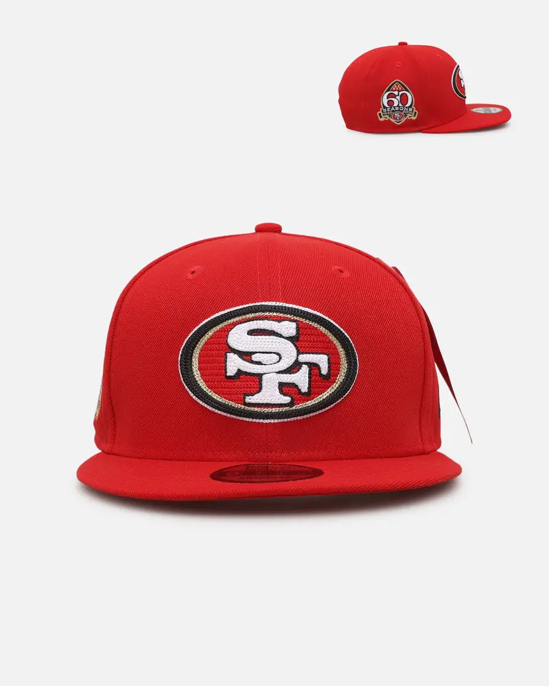 New Era San Francisco 49Ers 'Alpha Industries' 9Fifty Snapback Red 1