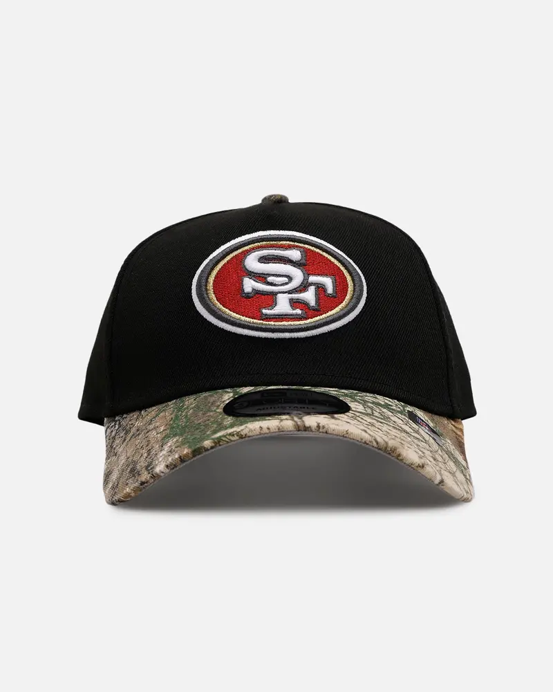 New Era San Francisco 49Ers 'Black Crown Realtree Visor' 9Forty A-Frame Snapback Realtree Edge/Black 1