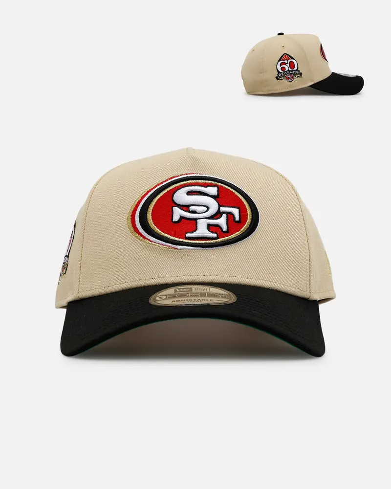 New Era San Francisco 49Ers 'Cascade' 9Forty A-Frame Snapback Official Team Colors 1