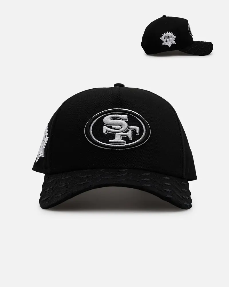 New Era San Francisco 49Ers 'Dark Steel' 9Forty A-Frame Snapback Black/Grey 1