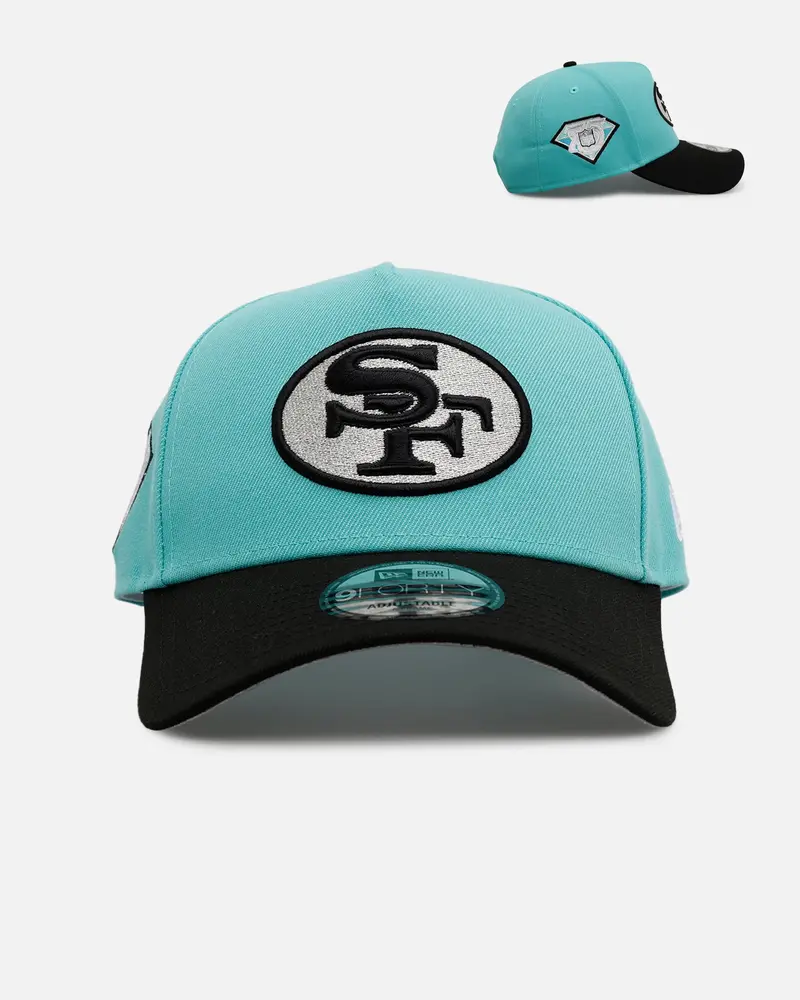 New Era San Francisco 49Ers 'Diamonds Are Forever' 9Forty A-Frame Snapback Mint 1
