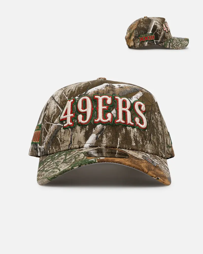 New Era San Francisco 49Ers 'Great Outdoors' 9Forty A-Frame Snapback Camo 1