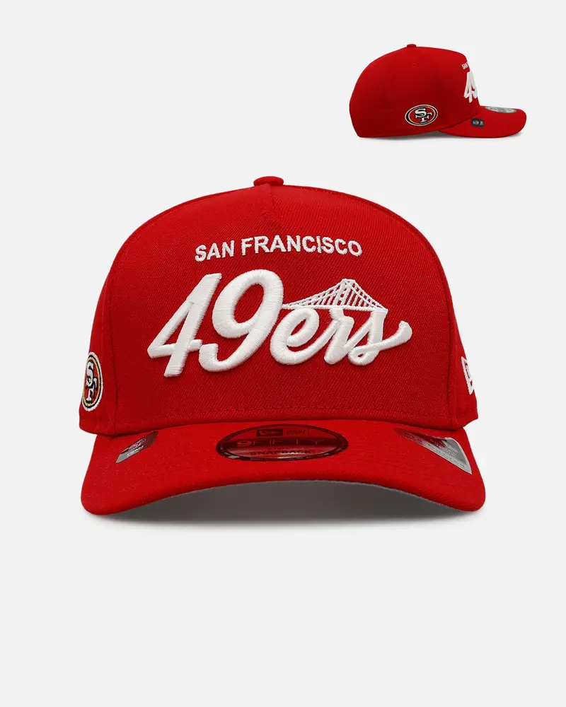 New Era San Francisco 49Ers 'Local Play' 9Fifty A-Frame Snapback Official Team Color 1