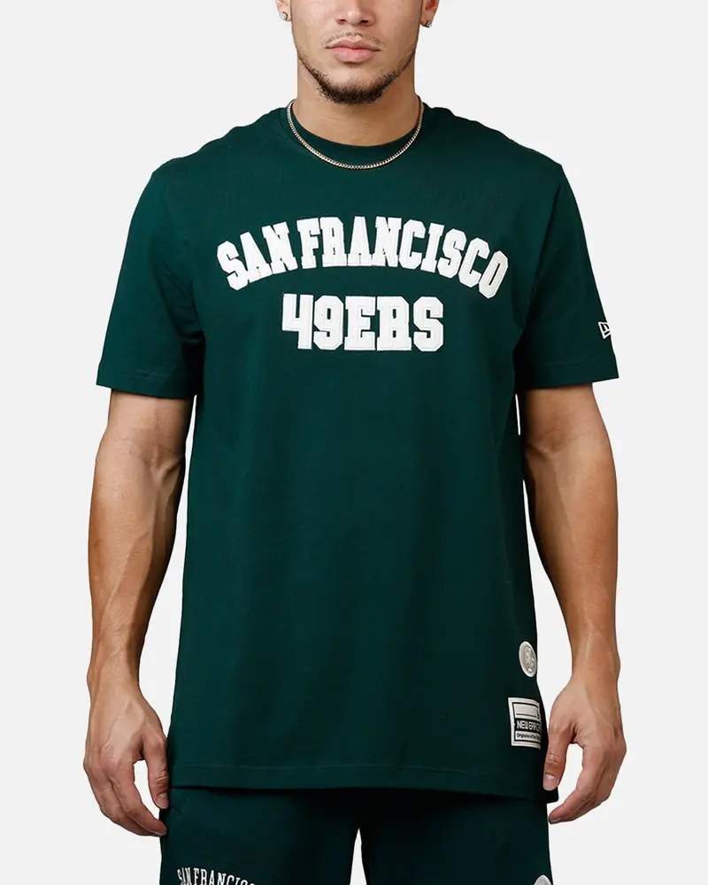 New Era San Francisco 49Ers Logo Select T-Shirt Dark Green 1