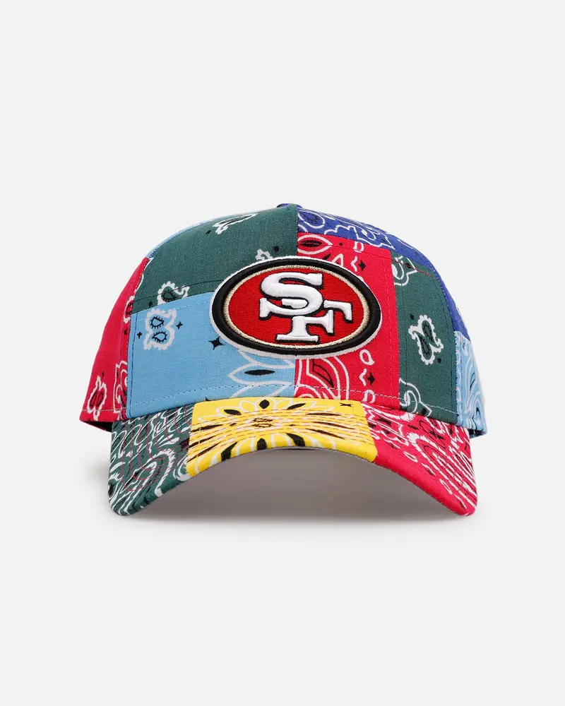 New Era San Francisco 49Ers 'Paisley Patchwork' 9Forty A-Frame Snapback Multi 1