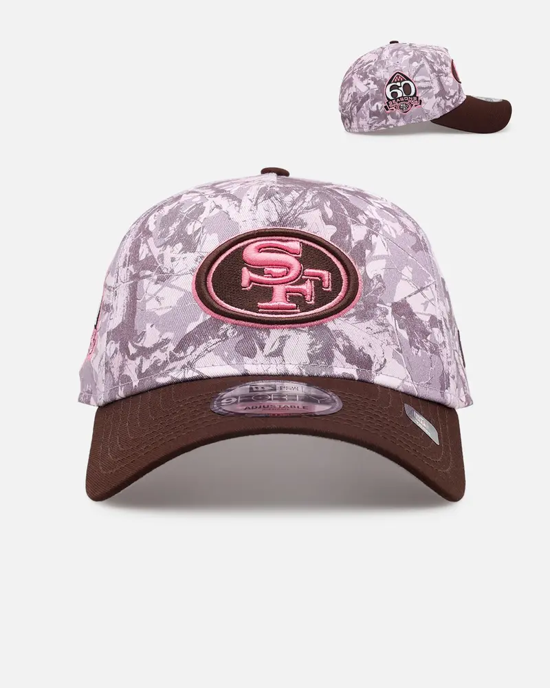 New Era San Francisco 49Ers 'Pink Tree Camo' 9Forty A-Frame Snapback Pink 1