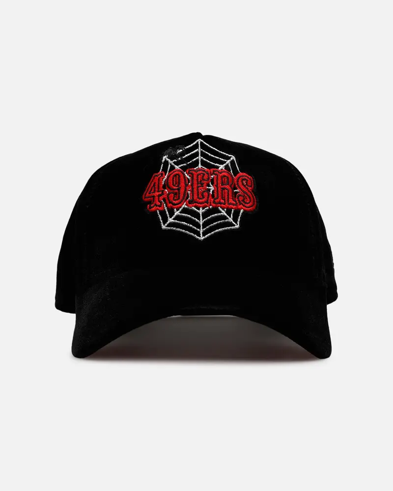 New Era San Francisco 49Ers 'Spider Web' 9Forty A-Frame Snapback Black/Red 1