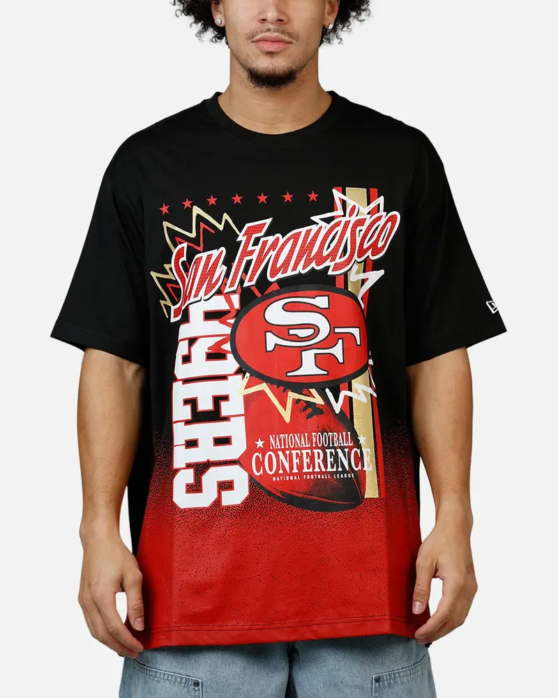 New Era San Francisco 49Ers Sport Class T-Shirt Black 1
