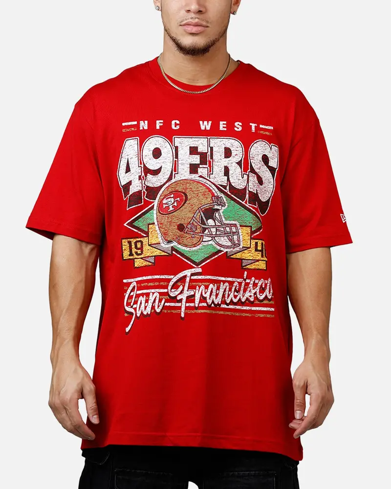 New Era San Francisco 49Ers Sport Class T-Shirt Red 1