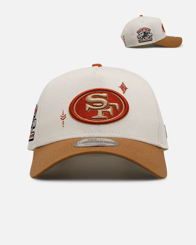New Era San Francisco 49Ers 'Sunset Trails' 9Forty A-Frame Snapback Rust 1