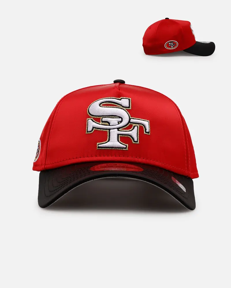New Era San Francisco 49Ers 'Team Color Satin' 9Forty A-Frame Snapback Official Team Color 1