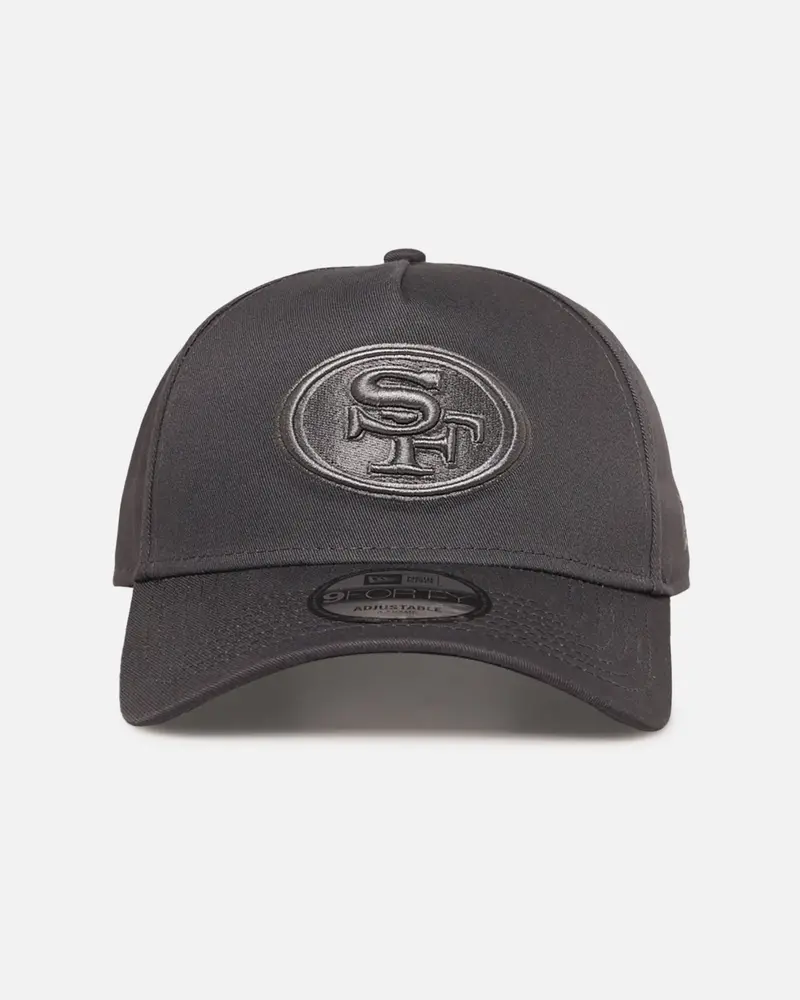 New Era San Francisco 49Ers 'Tonal Graphite' 9Forty A-Frame Snapback Graphite 1