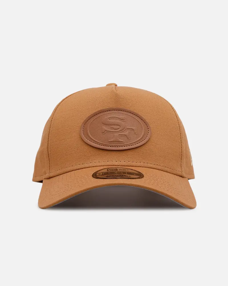 New Era San Francisco 49Ers 'Wheat Canvas' 9Forty A-Frame Snapback Wheat 1