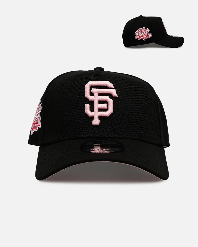 New Era San Francisco Giants 'Black And Pink' 9Forty A-Frame Snapback Black/Pink 1