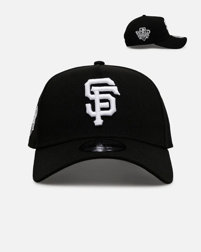 New Era San Francisco Giants 'Black And White' 9Forty A-Frame Snapback Black/White 1