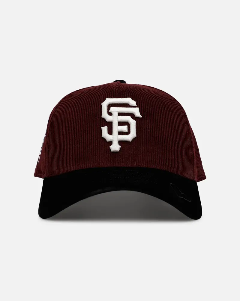 New Era San Francisco Giants 'Certified Lover 2.0' 9Forty A-Frame Snapback Maroon 1