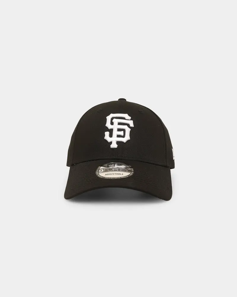 New Era San Francisco Giants Core 9Forty Casual Strapback Black/White 1