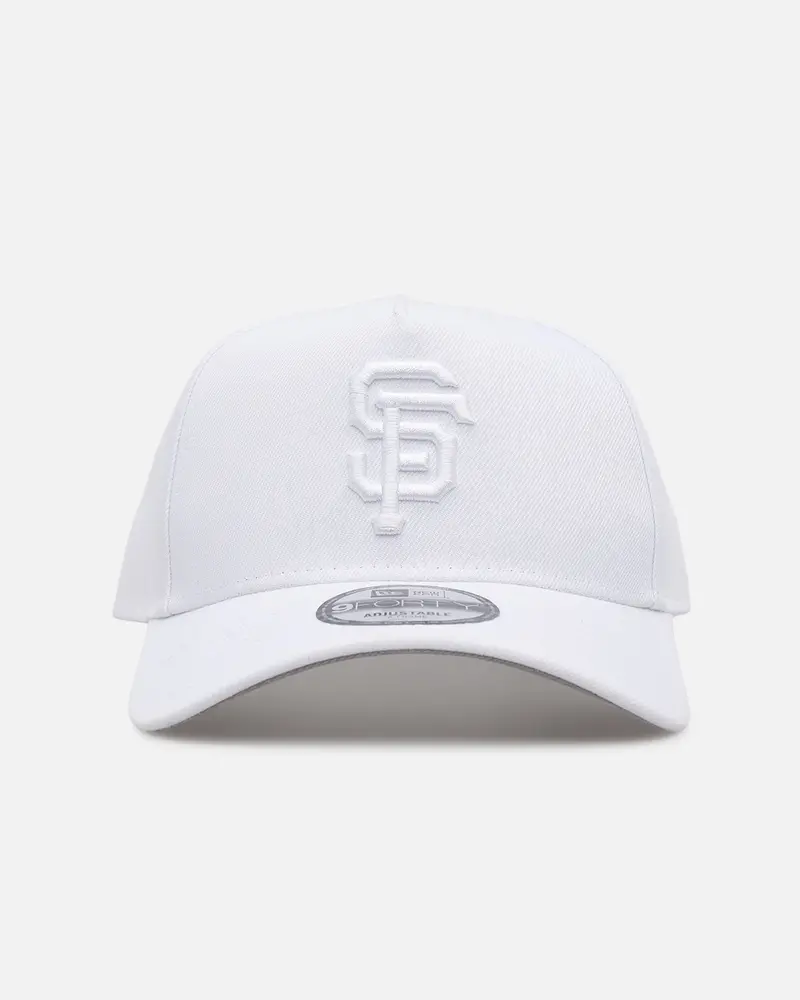 New Era San Francisco Giants 'Easy White' 9Forty A-Frame Snapback White/White 1