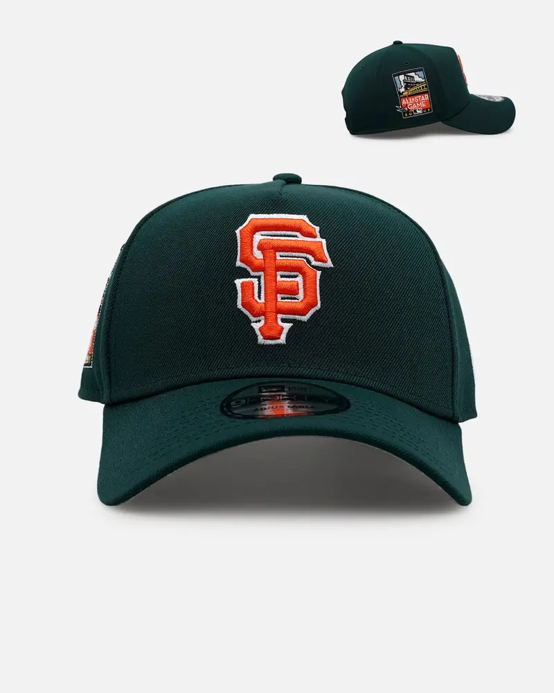 New Era San Francisco Giants 'Evergreen' 9Forty A-Frame Snapback Dark Green 1
