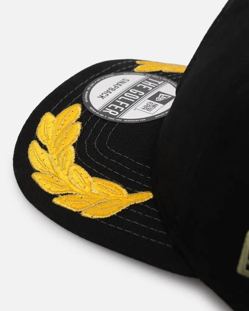 New Era San Francisco Giants 'Military Patch' Pre-Curved Golfer Snapback Black 2
