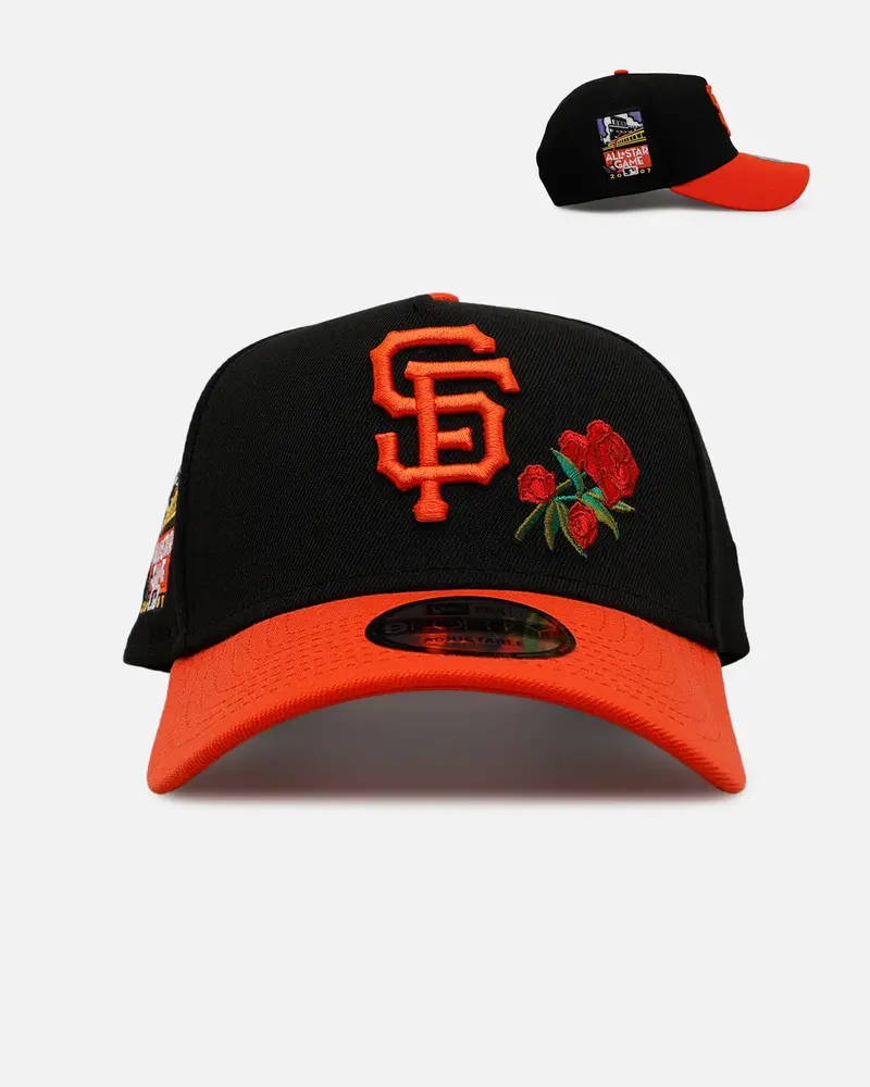New Era San Francisco Giants 'Official Team Color Rose' 9Forty A-Frame Snapback Official Team Color 1