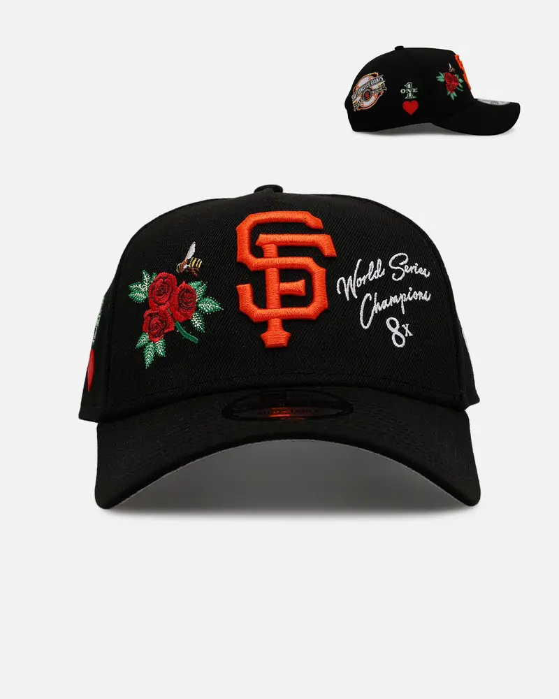 New Era San Francisco Giants 'One Love' 9Forty A-Frame Snapback Official Team Color 1