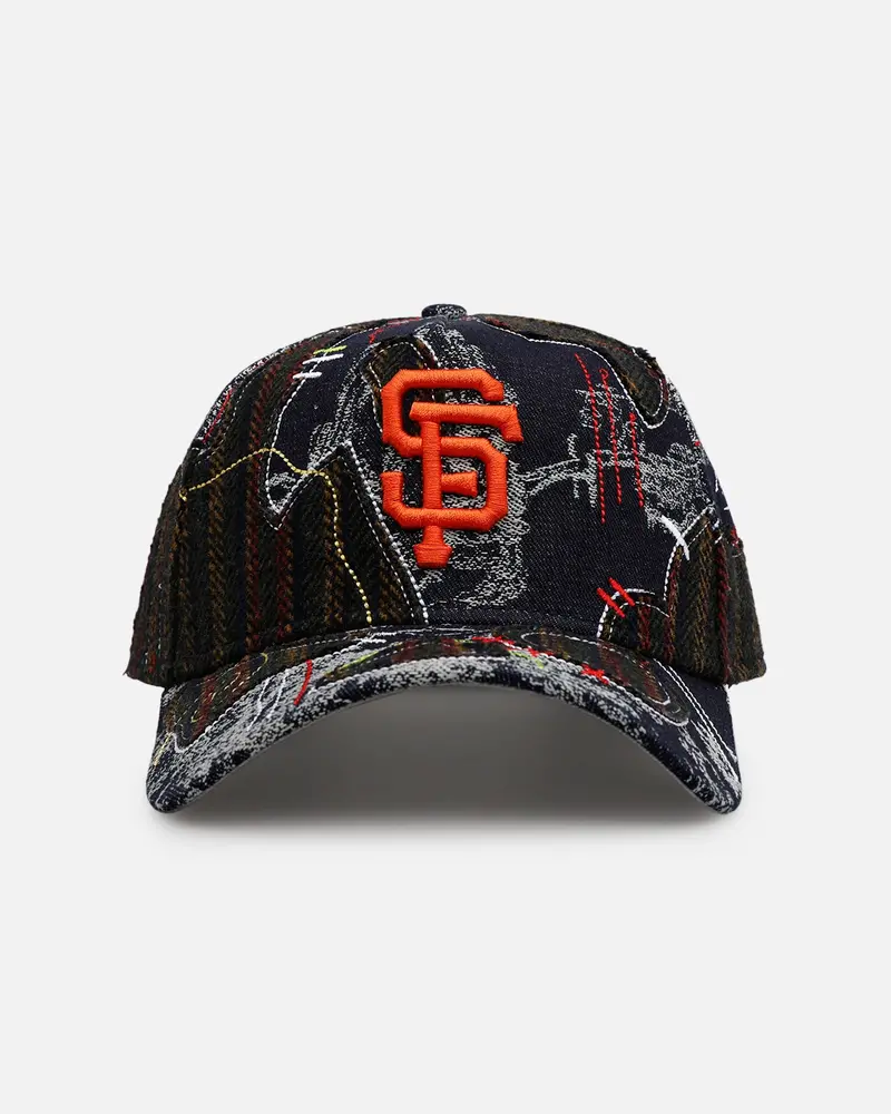 New Era San Francisco Giants 'Running Stitch' 9Forty A-Frame Snapback Multi 1