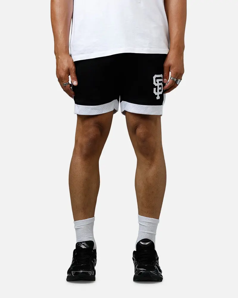 New Era San Francisco Giants Sport Class Shorts Black/White 1