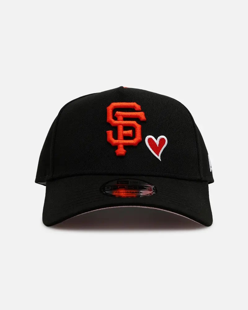 New Era San Francisco Giants 'Team Color Hearts' 9Forty A-Frame Snapback Official Team Color 1
