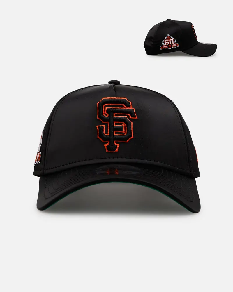 New Era San Francisco Giants 'Team Color Satin' 9Forty A-Frame Snapback Official Team Color 1