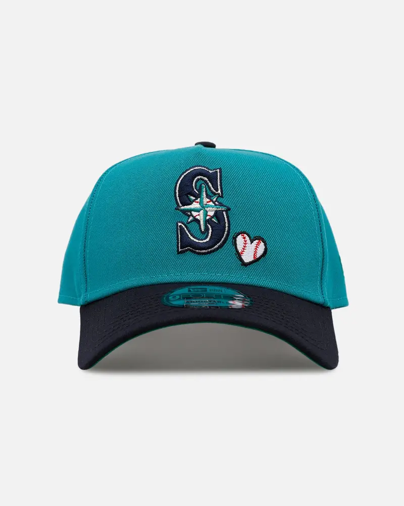 New Era Seattle Mariners 'Baseball Hearts' 9Forty A-Frame Snapback Official Team Color 1