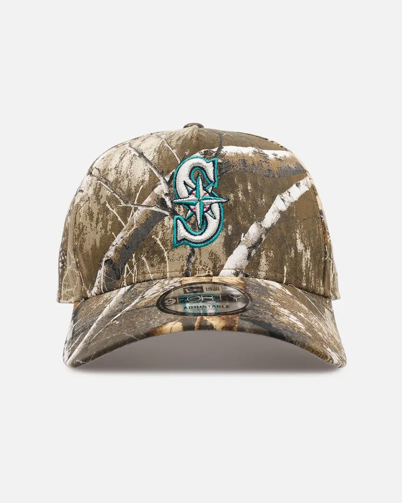 New Era Seattle Mariners 'Great Outdoors Part Ii' 9Forty A-Frame Snapback Real Tree Camo 1