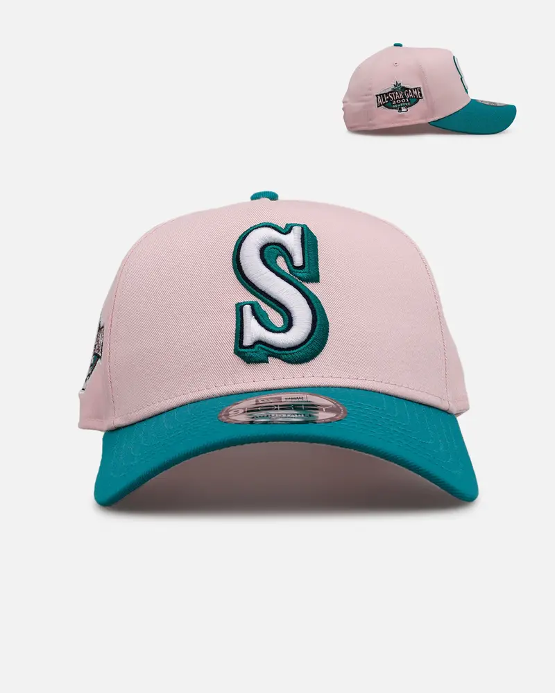 New Era Seattle Mariners 'Pink Crown' 9Forty A-Frame Snapback Pink 1