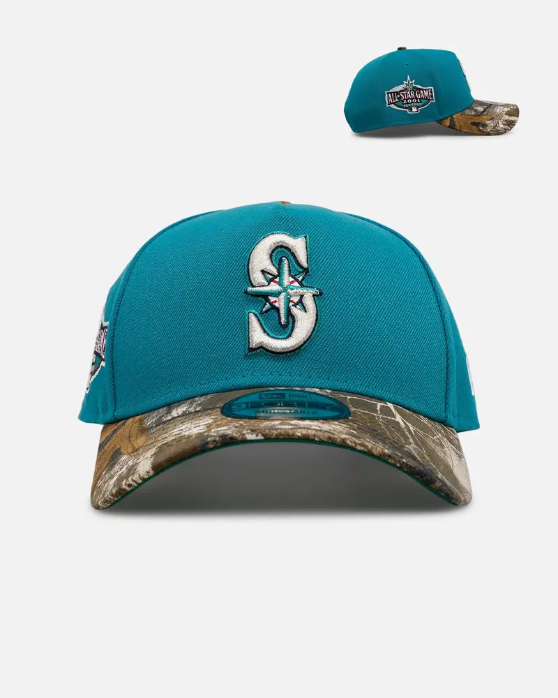 New Era Seattle Mariners 'Realtree Visor' 9Forty A-Frame Snapback Official Team Color 1