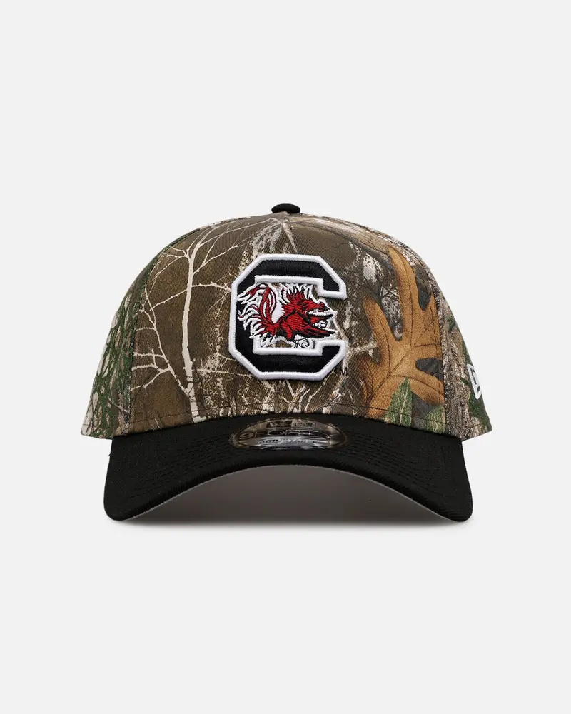 New Era South Carolina Gamecocks 'Southeastern Conference' 9Forty A-Frame Snapback Realtree 1