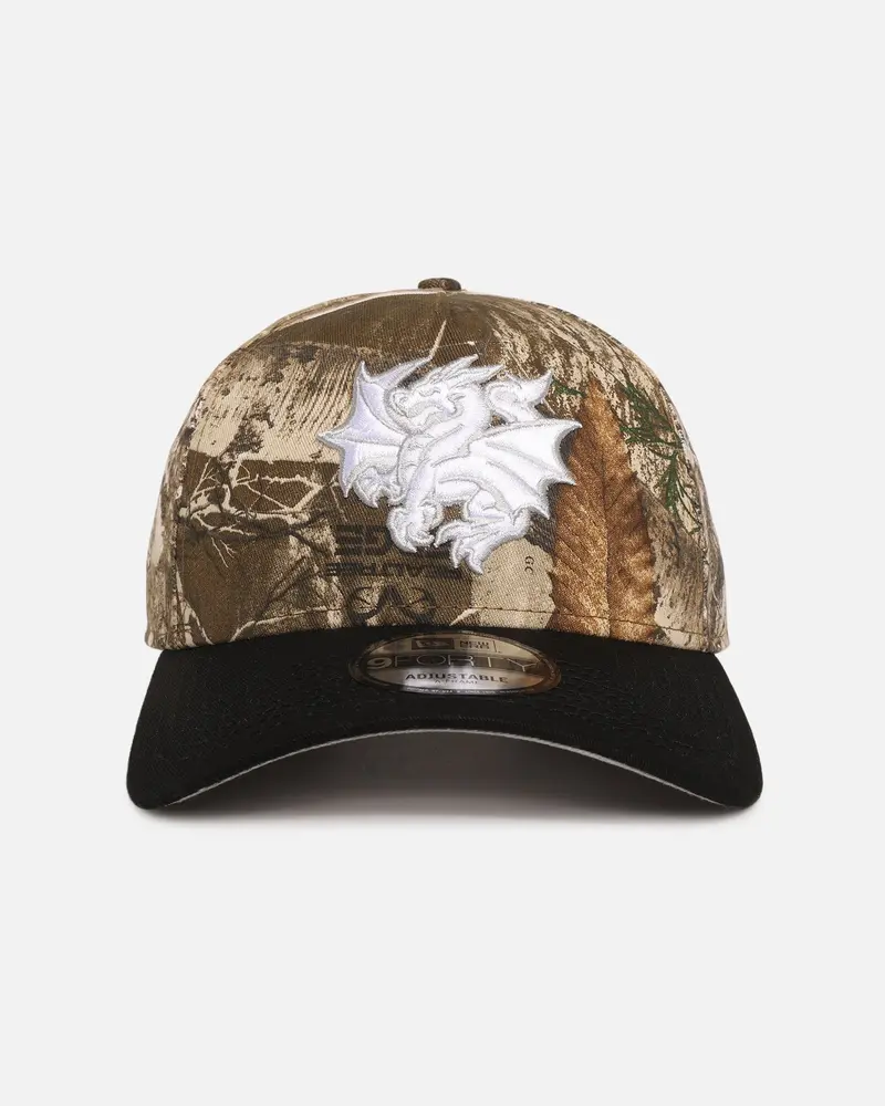 New Era St. George Illawarra Dragons 'Nrl Real Tree' 9Forty A-Frame Snapback Real Tree Camo 1