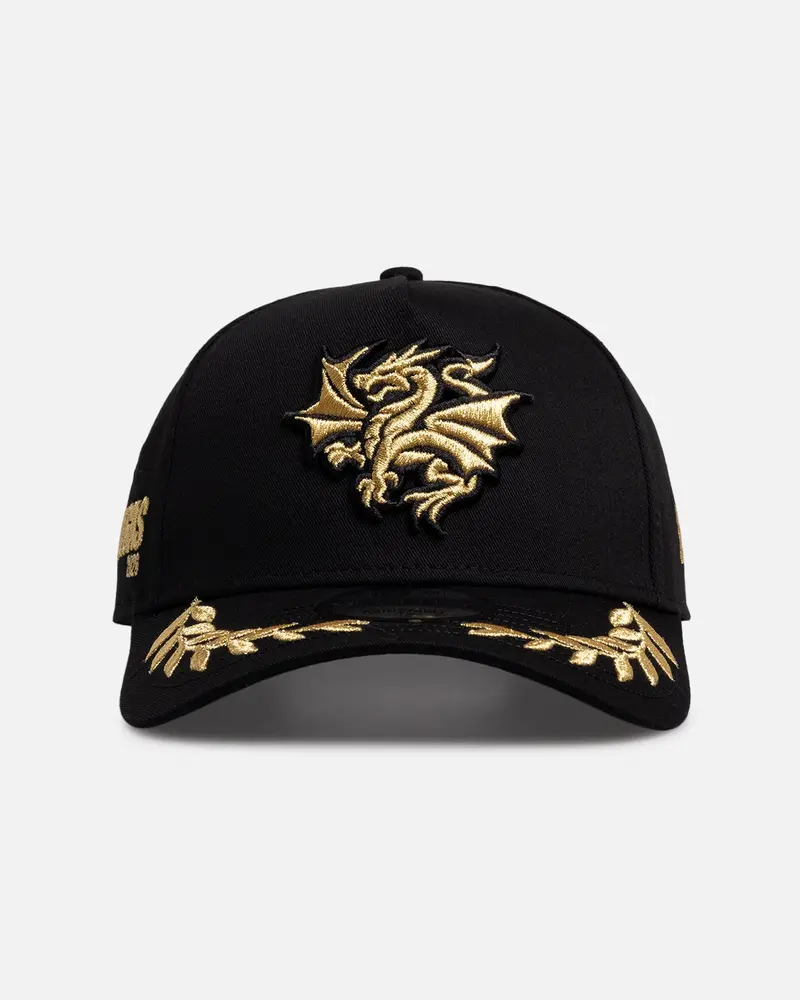 New Era St. George Illawarra Dragons 'Nrl Vegas Round 2026' 9Forty A-Frame Snapback Black/Gold 1