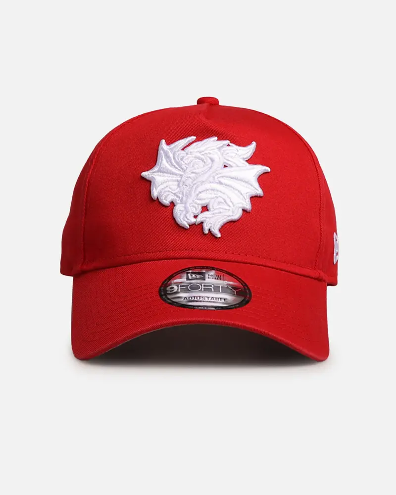 New Era St. George Illawarra Dragons 'Nrl Washed Otc' 9Forty A-Frame Snapback Red 1