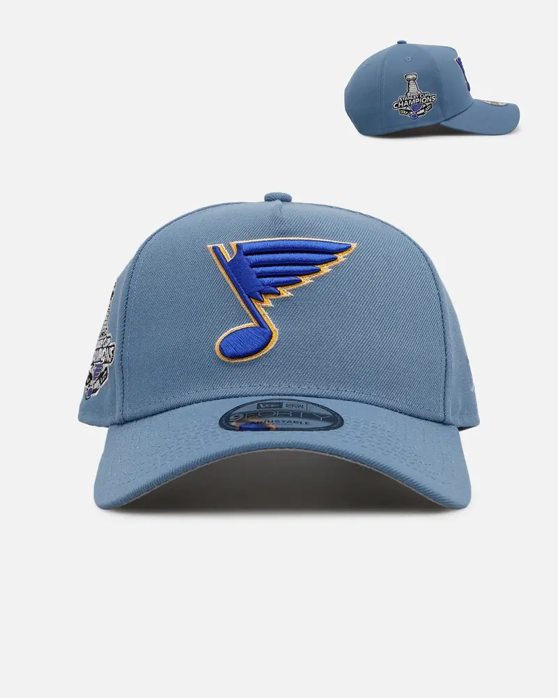 New Era St. Louis Blues 'Faded Blue' 9Forty A-Frame Snapback Faded Blue 1