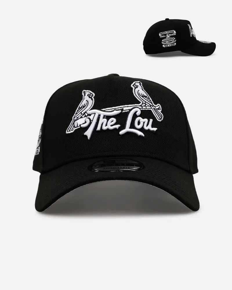 New Era St. Louis Cardinals 'Black And White' 9Forty A-Frame Snapback Black/White 1