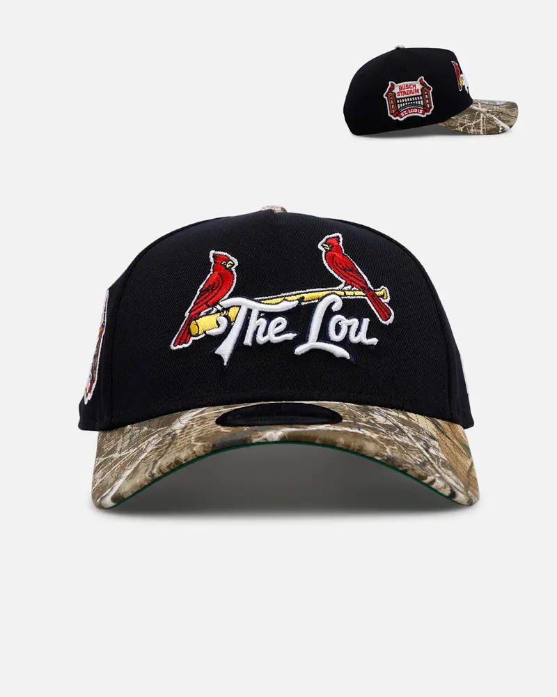 New Era St. Louis Cardinals 'Realtree Visor' 9Forty A-Frame Snapback Official Team Color 1