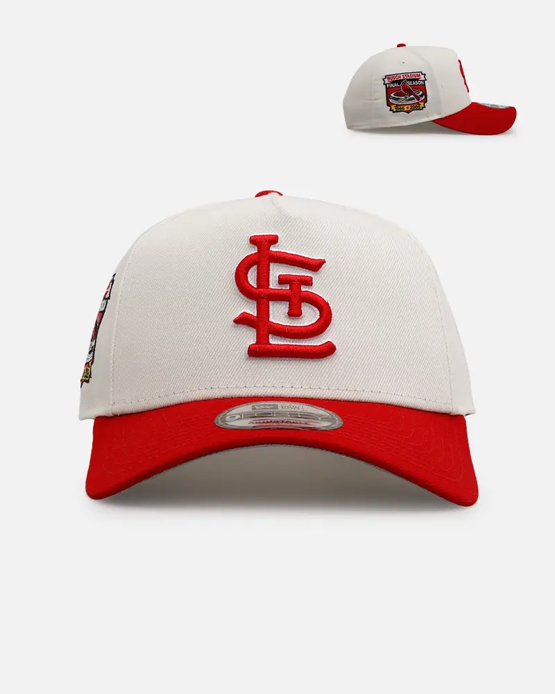 New Era St. Louis Cardinals 'Team Color Visor' 9Forty A-Frame Snapback Chrome/Official Team Color 1