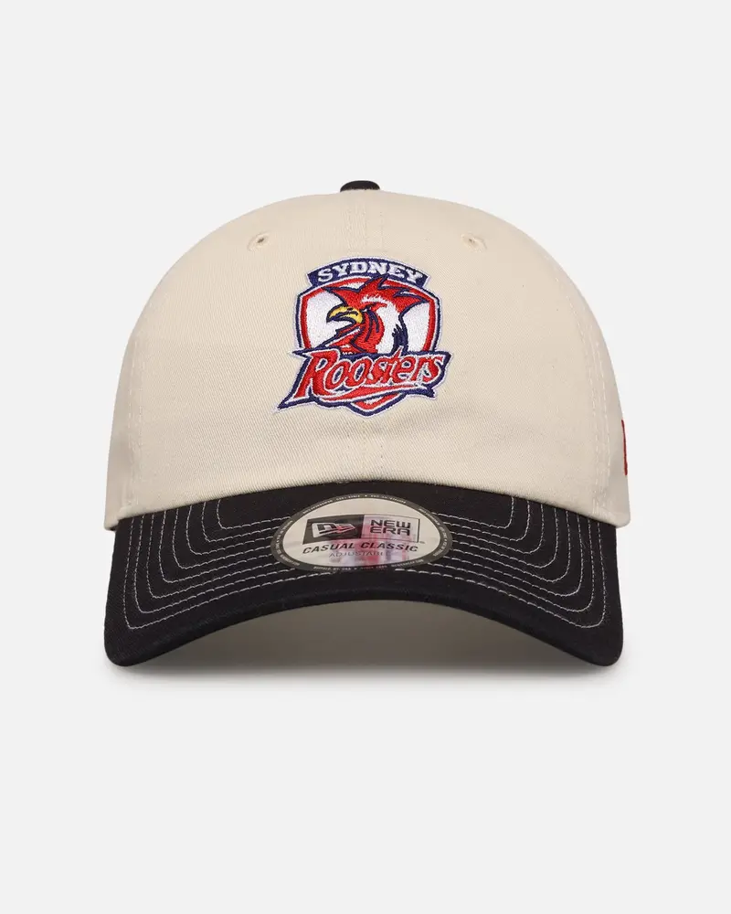New Era Sydney Roosters 'Nrl 2-Tone 2025 Collection' Casual Classic Strapback Chrome White 1