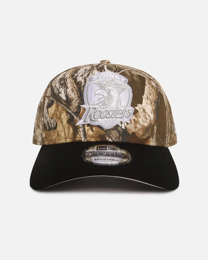 New Era Sydney Roosters 'Nrl Real Tree' 9Forty A-Frame Snapback Real Tree Camo 1